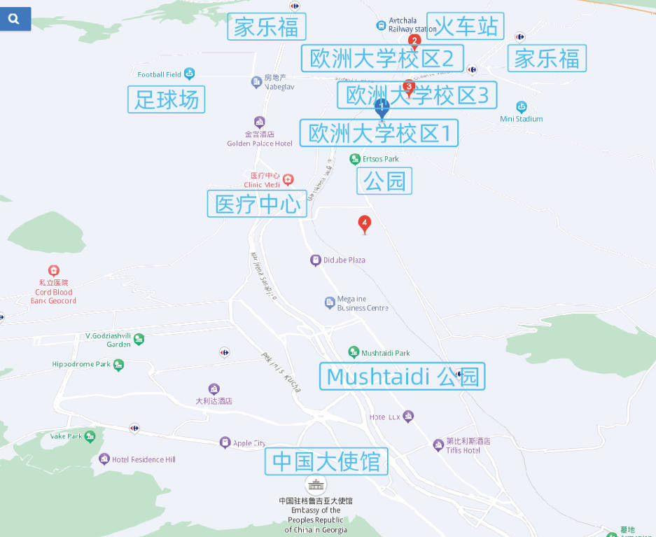 学校周边地图
