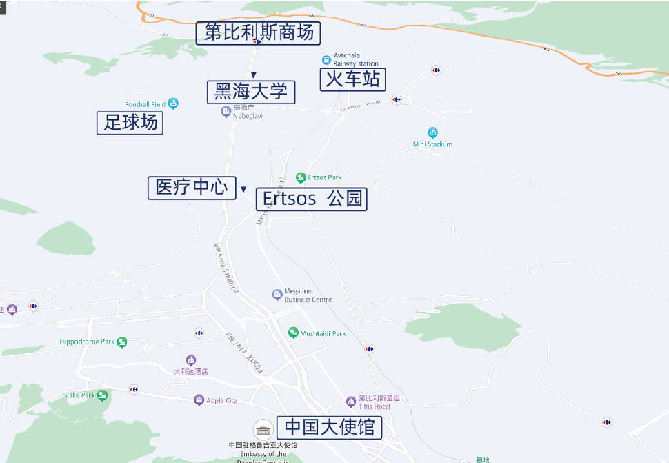 学校周边地图