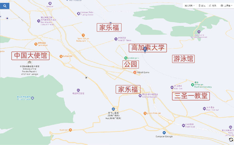 学校周边地图