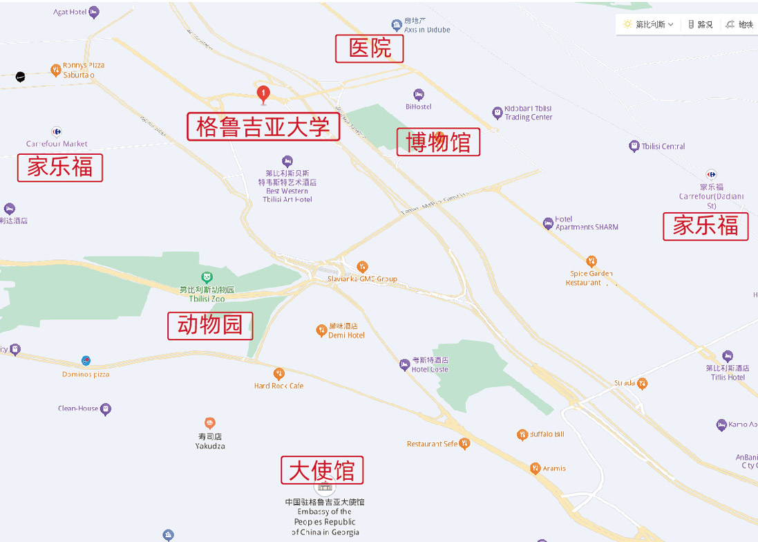 学校周边地图