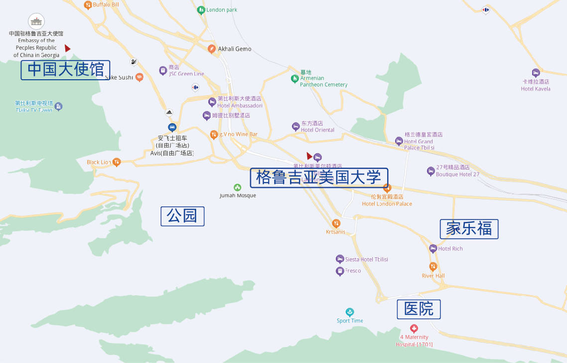 学校周边地图
