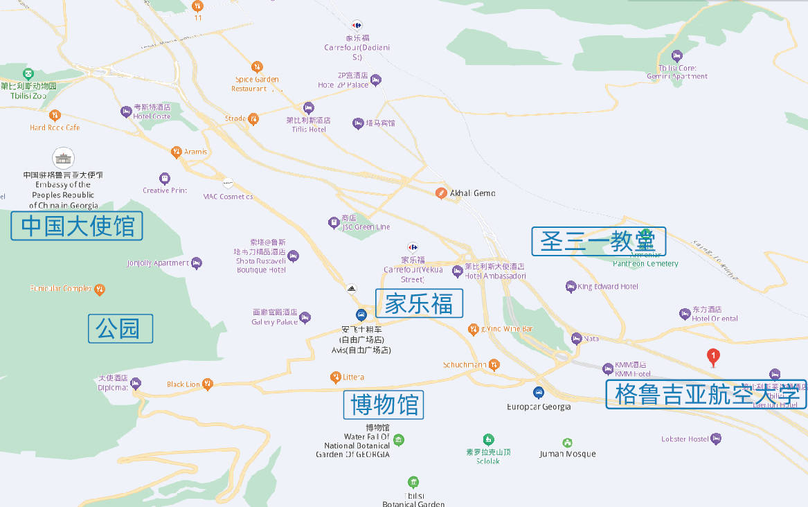 学校周边地图
