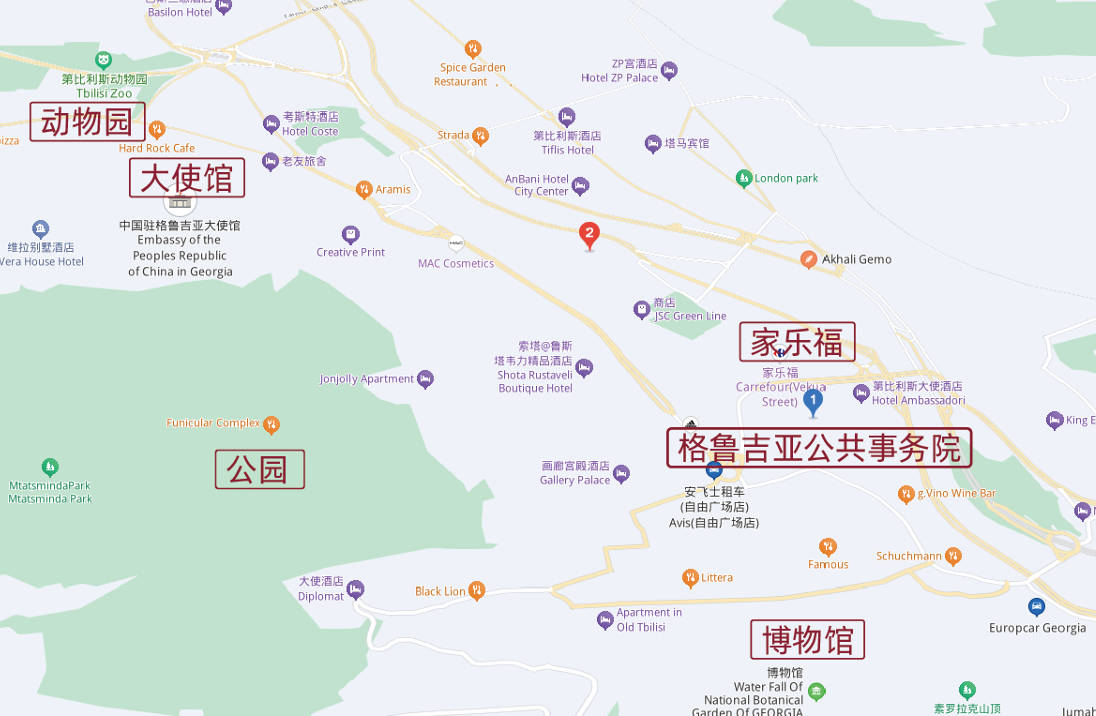 学校周边地图