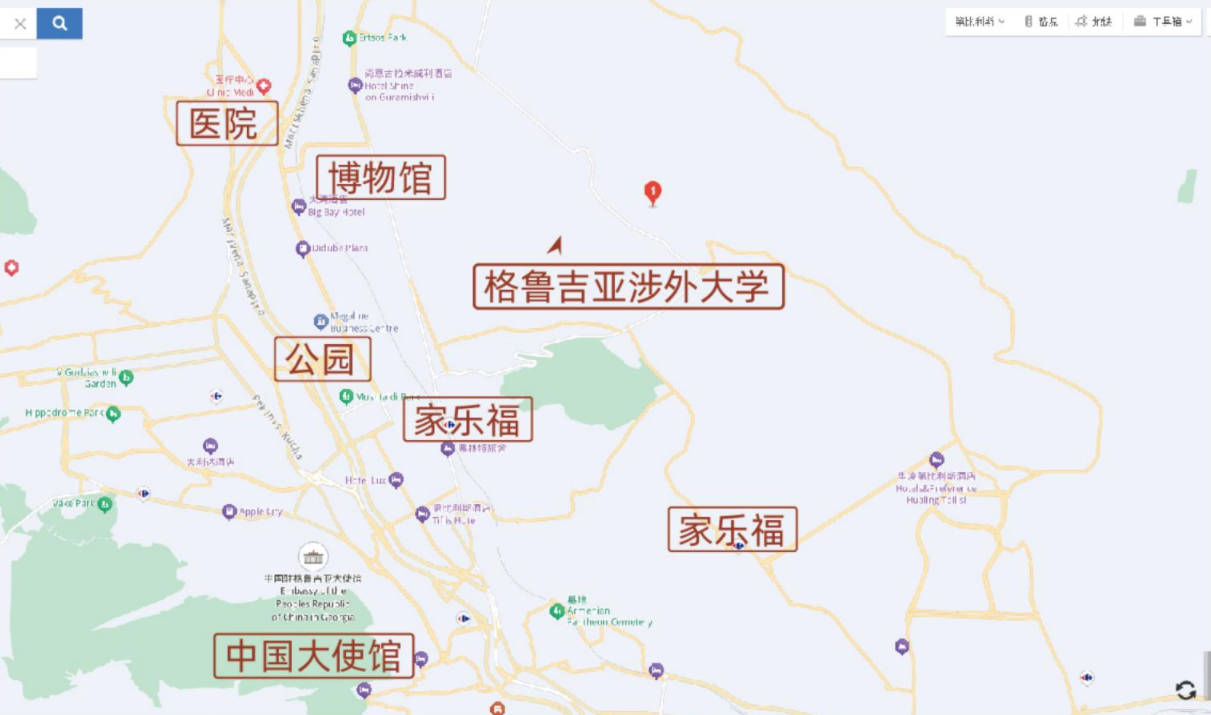 学校周边地图